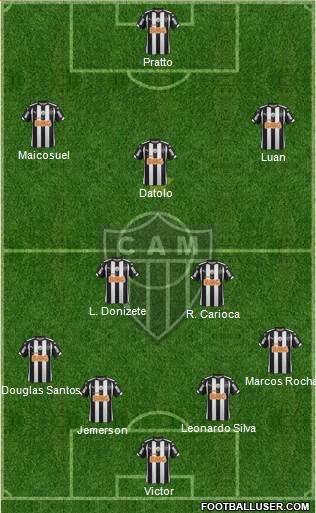 C Atlético Mineiro Formation 2015