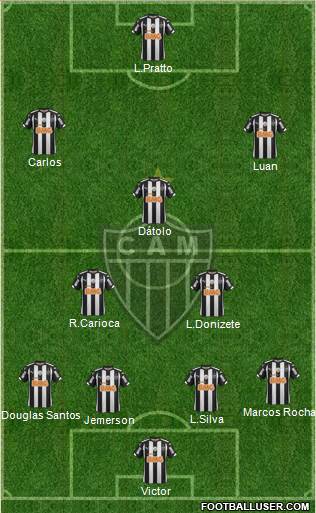 C Atlético Mineiro Formation 2015