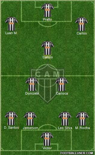 C Atlético Mineiro Formation 2015