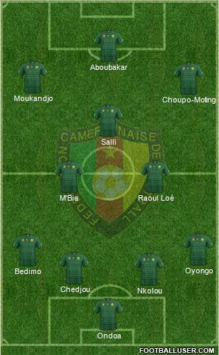 Cameroon Formation 2015