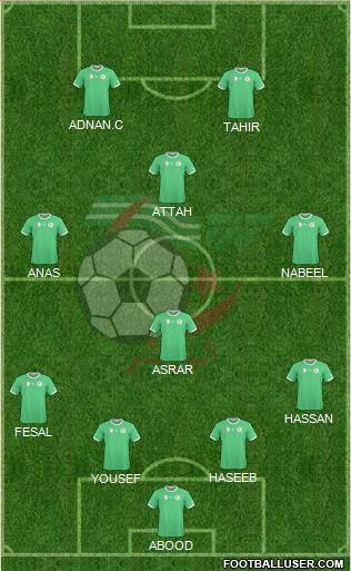 Algeria Formation 2015