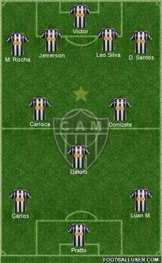 C Atlético Mineiro Formation 2015