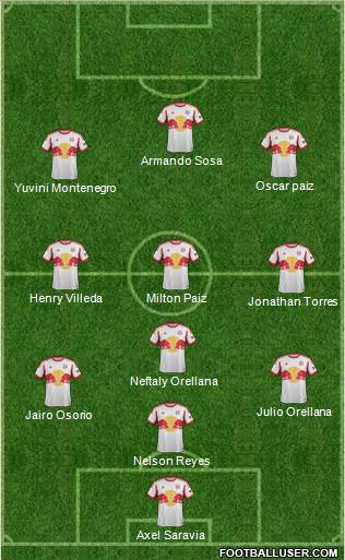 New York Red Bulls Formation 2015