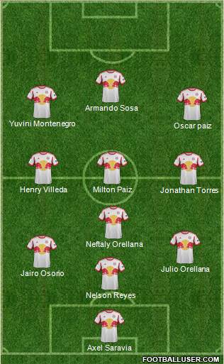 New York Red Bulls Formation 2015