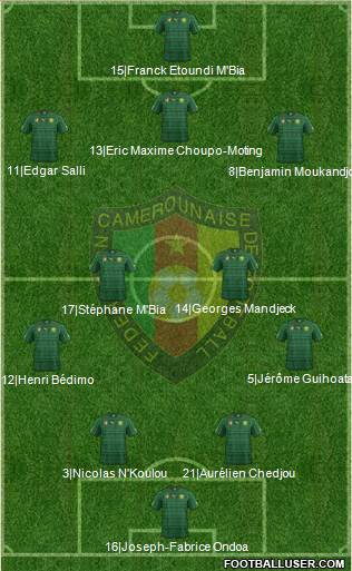 Cameroon Formation 2015