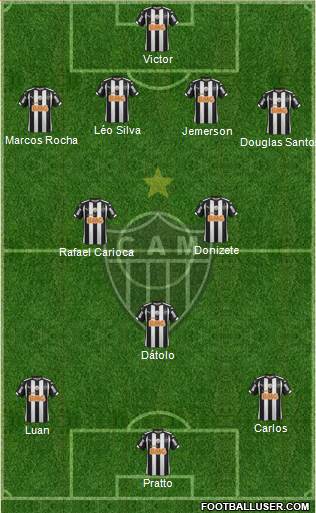 C Atlético Mineiro Formation 2015