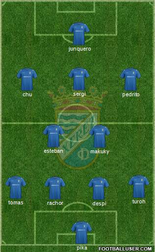 Xerez C.D., S.A.D. Formation 2015