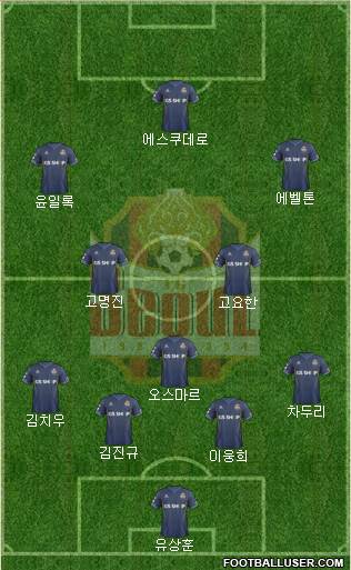 FC Seoul Formation 2015