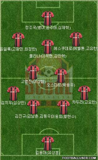 FC Seoul Formation 2015