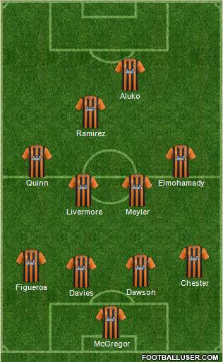 Hull City Formation 2015