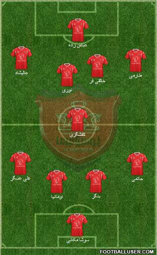 Persepolis Tehran Formation 2015