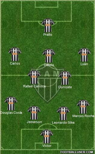 C Atlético Mineiro Formation 2015