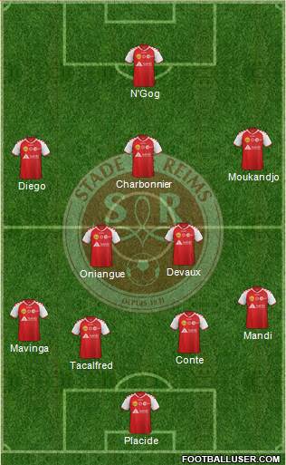 Stade de Reims Formation 2015