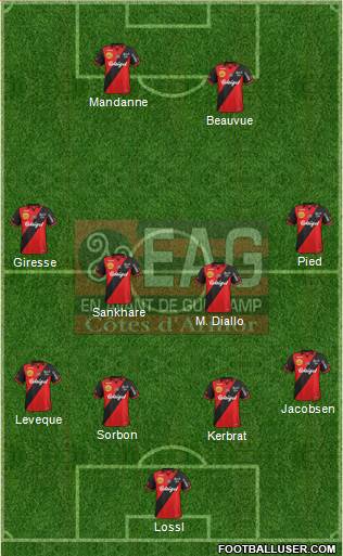 En Avant de Guingamp Formation 2015