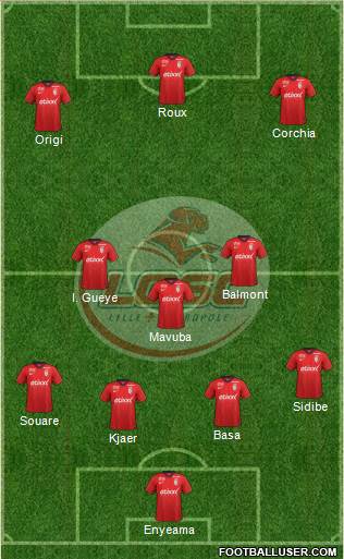 LOSC Lille Métropole Formation 2015