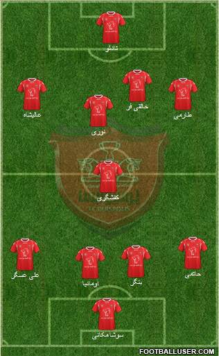 Persepolis Tehran Formation 2015