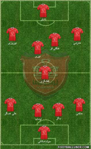 Persepolis Tehran Formation 2015