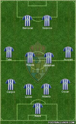 S.D. Ponferradina Formation 2015