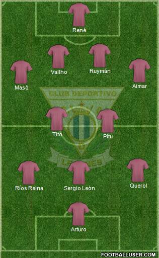 C.D. Leganés S.A.D. Formation 2015