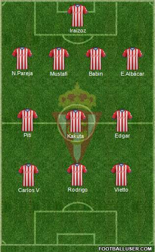 Real Sporting S.A.D. Formation 2015