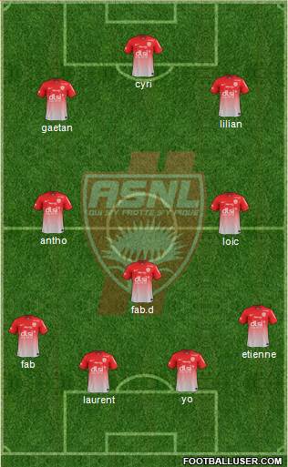 A.S. Nancy Lorraine Formation 2015