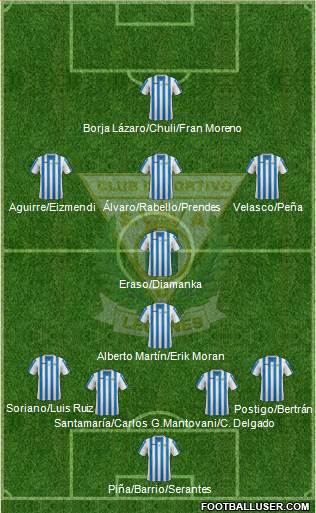 C.D. Leganés S.A.D. Formation 2015