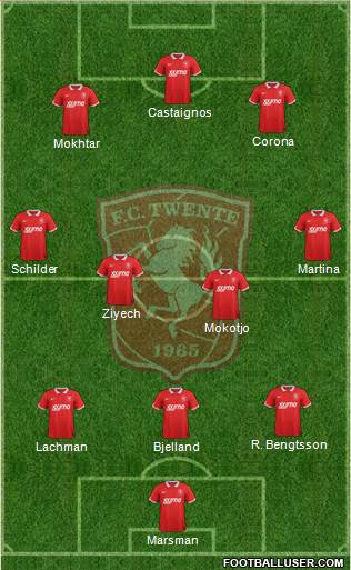 FC Twente Formation 2015