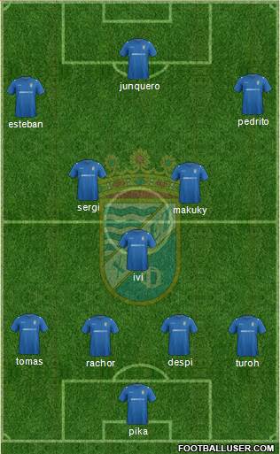 Xerez C.D., S.A.D. Formation 2015