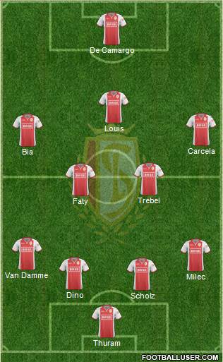 R Standard de Liège Formation 2015