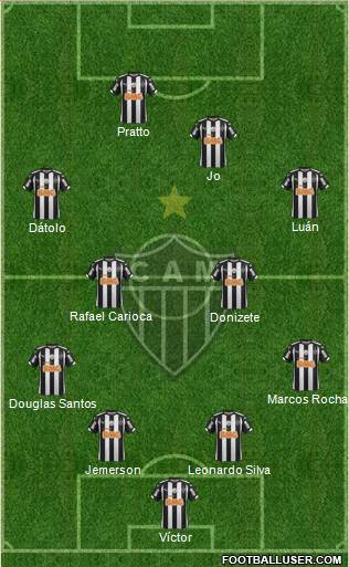 C Atlético Mineiro Formation 2015