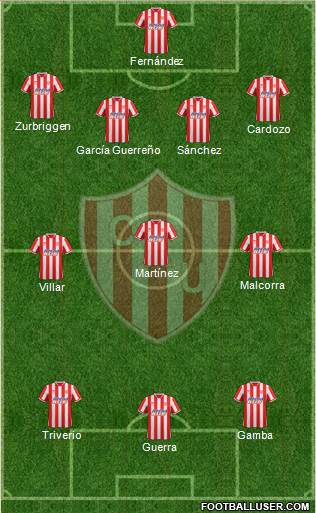 Unión de Santa Fe Formation 2015