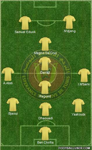 Espérance Sportive de Tunis Formation 2015