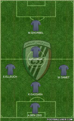 Club Sportif Sfaxien Formation 2015