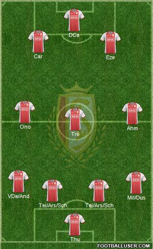 R Standard de Liège Formation 2015