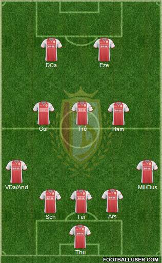 R Standard de Liège Formation 2015