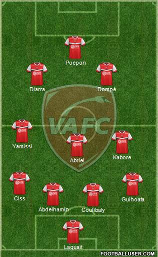 Valenciennes Football Club Formation 2015