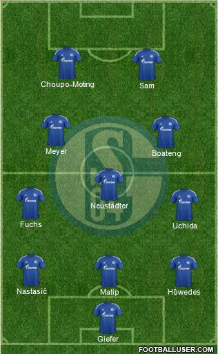 FC Schalke 04 Formation 2015