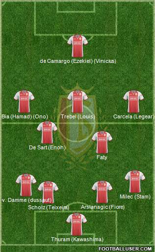 R Standard de Liège Formation 2015