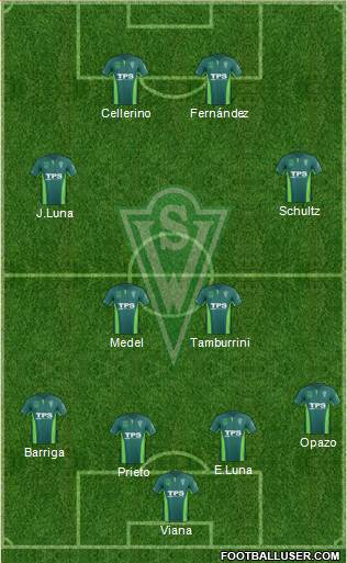 CD Santiago Wanderers S.A.D.P. Formation 2015