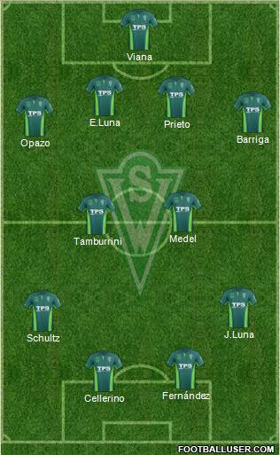 CD Santiago Wanderers S.A.D.P. Formation 2015