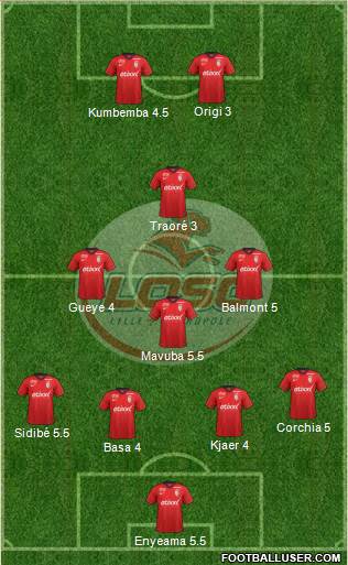 LOSC Lille Métropole Formation 2015