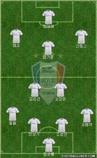 Suwon Samsung Blue Wings Formation 2015