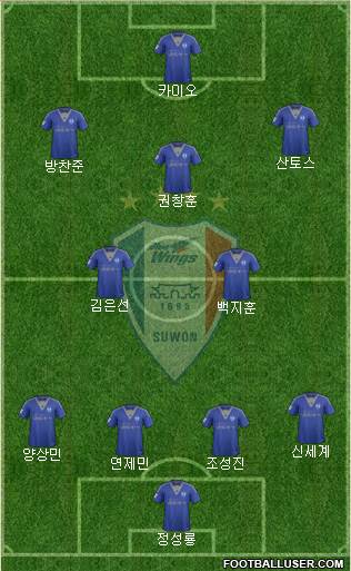 Suwon Samsung Blue Wings Formation 2015