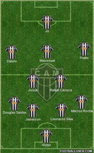 C Atlético Mineiro Formation 2015