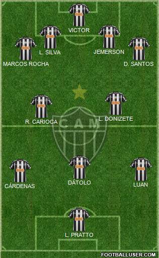 C Atlético Mineiro Formation 2015