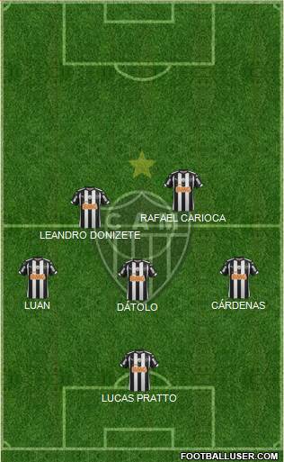 C Atlético Mineiro Formation 2015