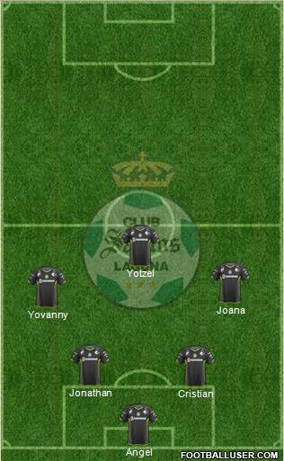 Club Deportivo Santos Laguna Formation 2015