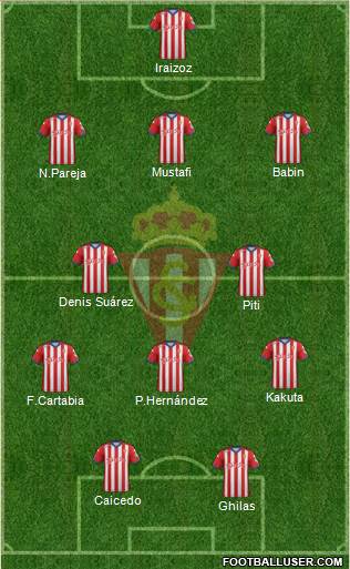 Real Sporting S.A.D. Formation 2015