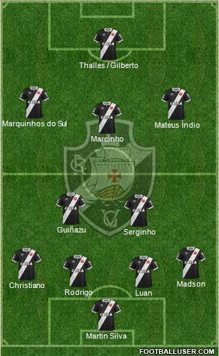 Cr Vasco Da Gama Formation Footballuser Com