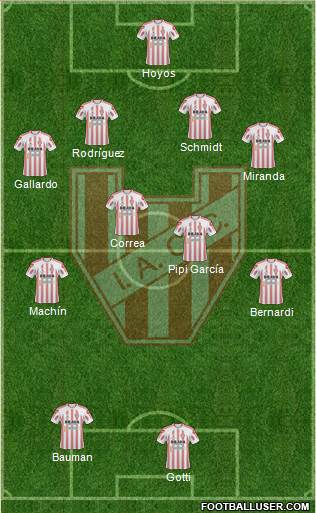 Instituto de Córdoba Formation 2015